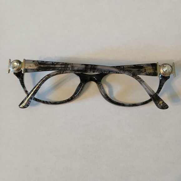 Guess By Marciano Women Gray Semi Cat Eye Eyeglasses Frames GM 196 51-17-135 mm - Picture 2 of 11